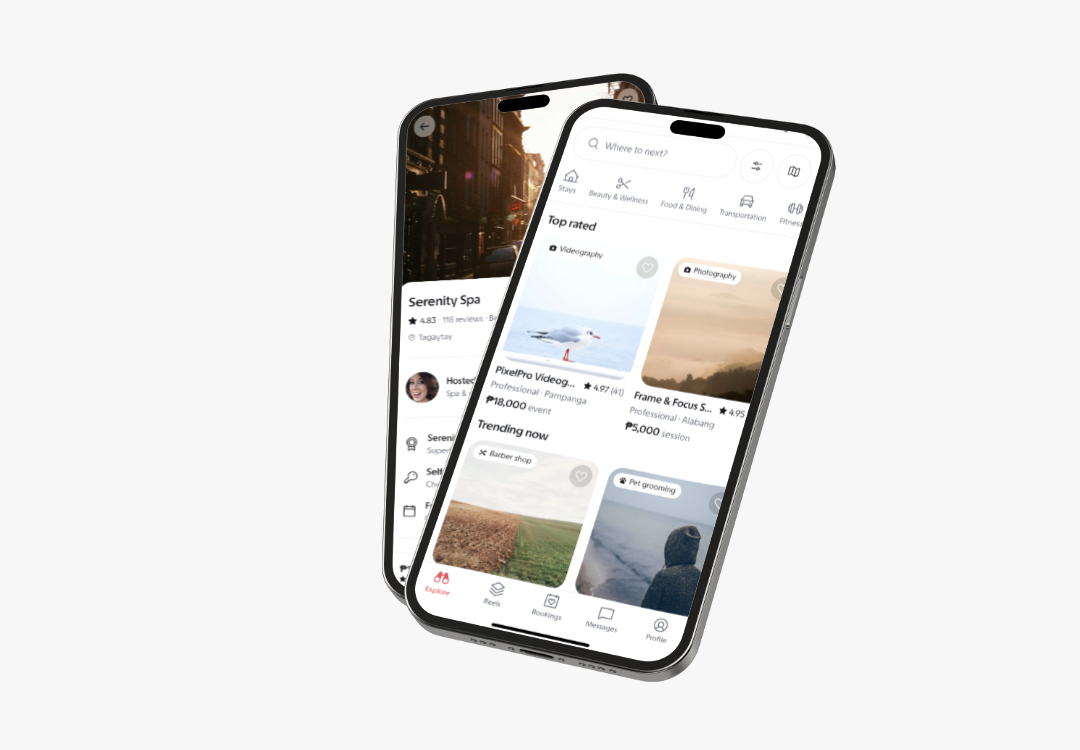 Booking App preview 1