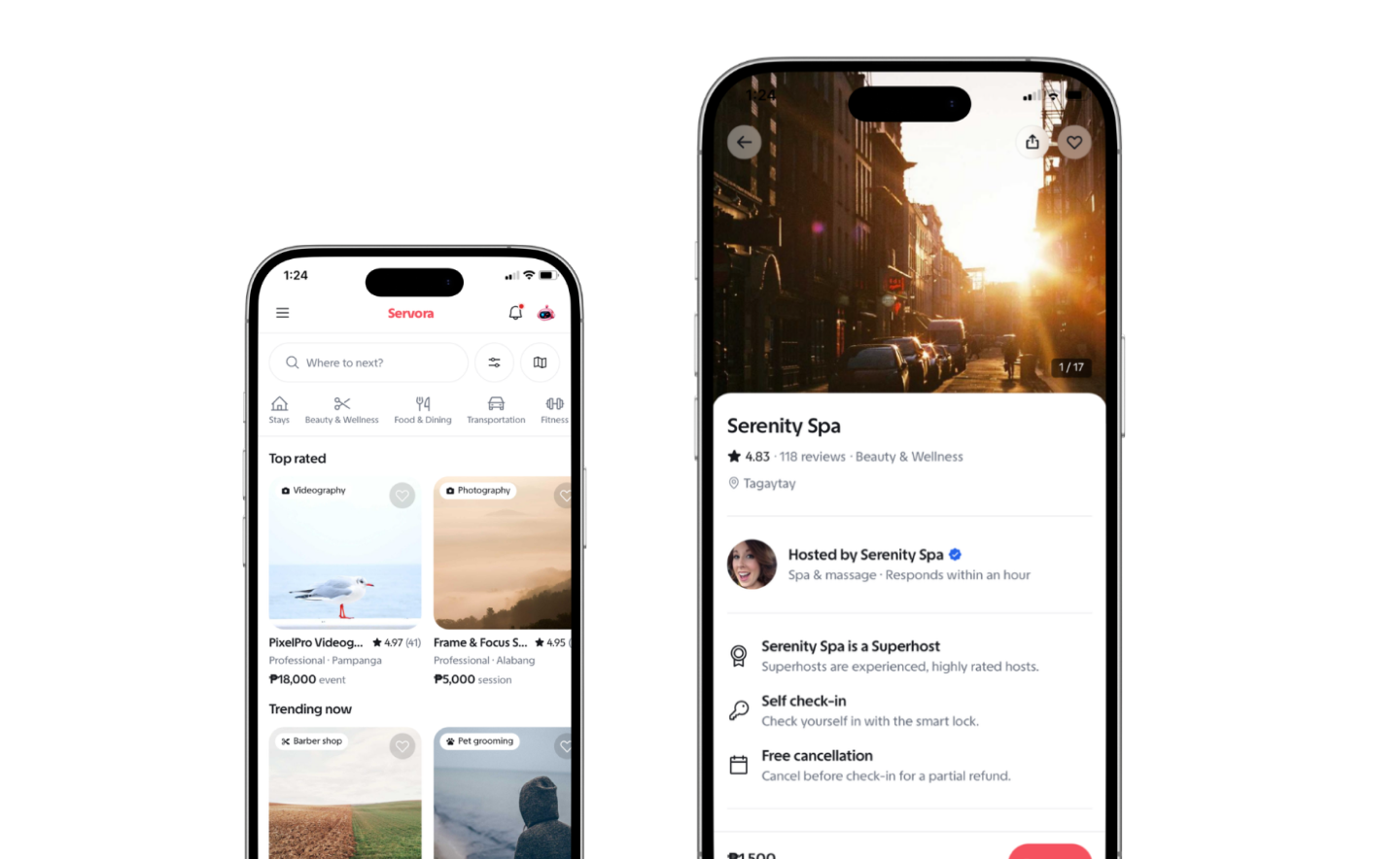 Booking App preview 2