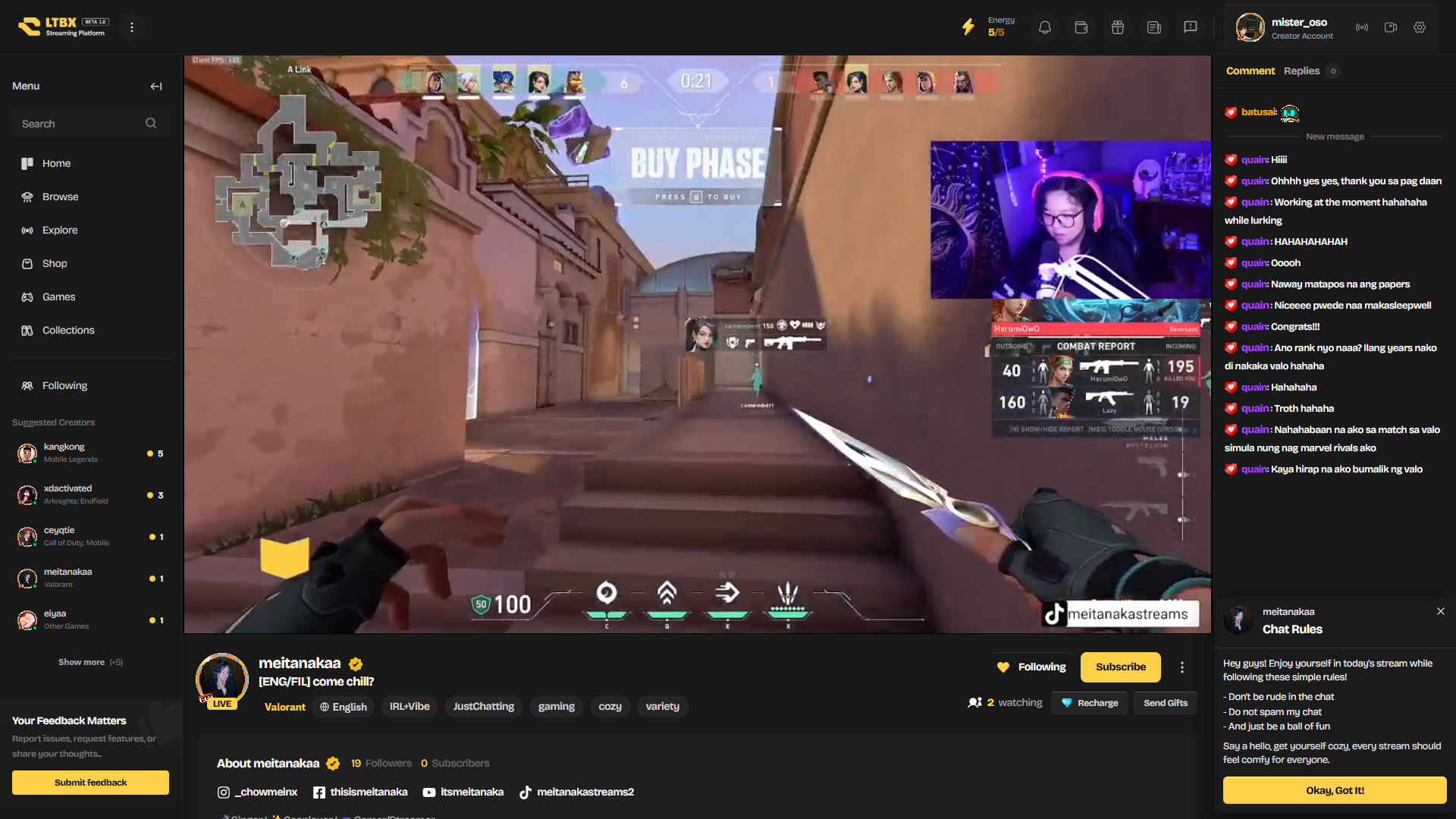 Live Streaming Platform preview 2