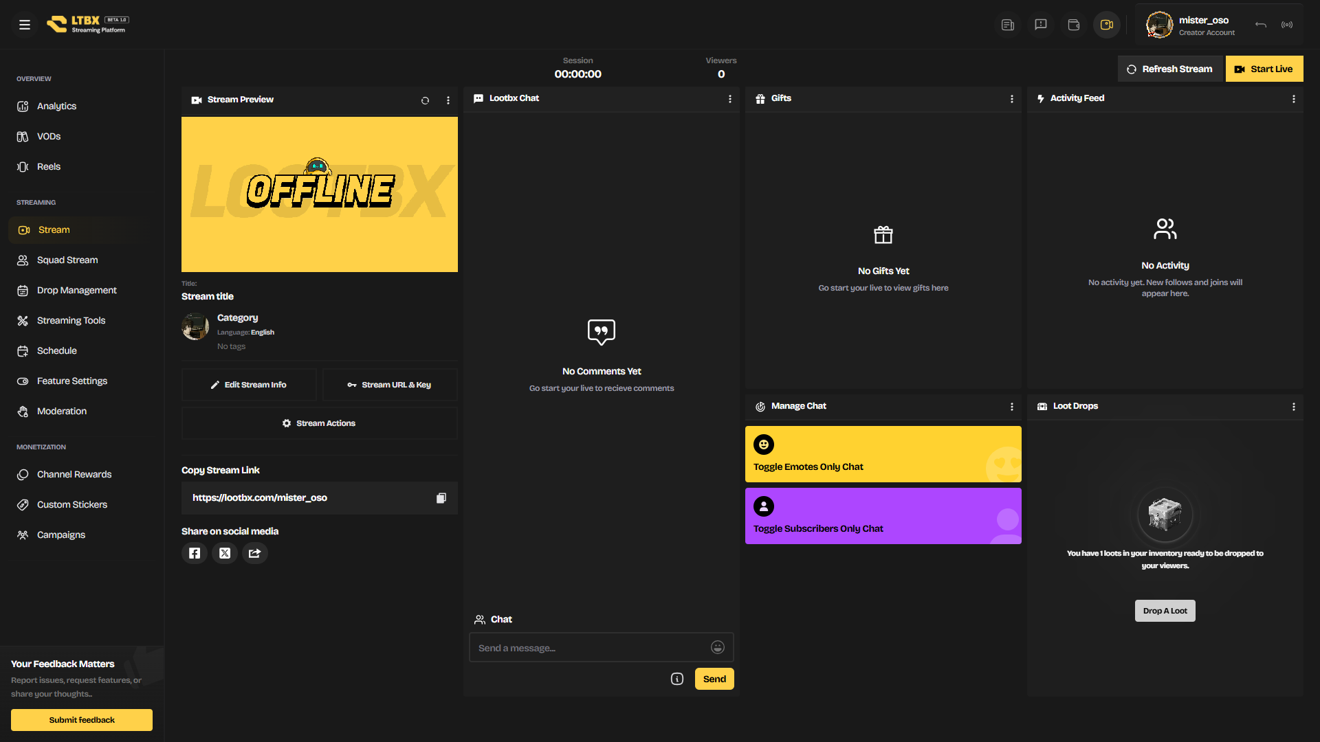 Live Streaming Platform preview 4