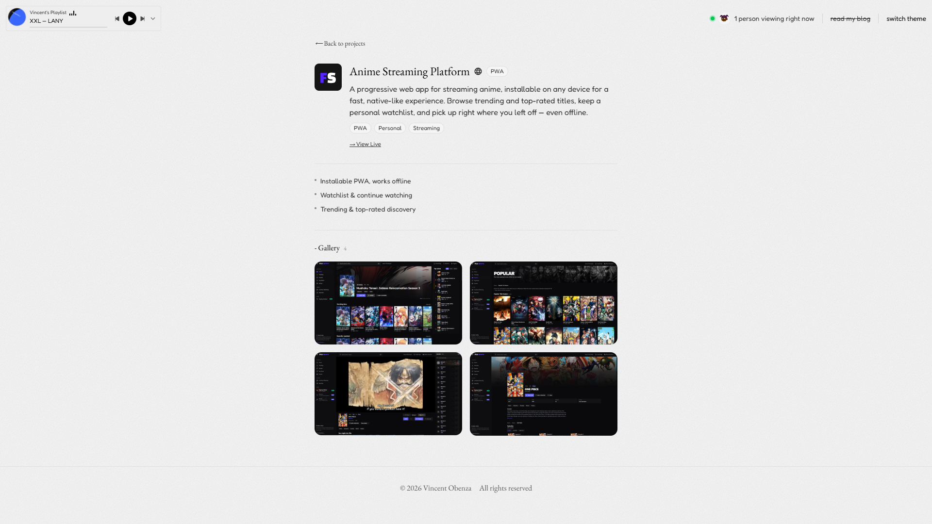 Developer Portfolio preview 5